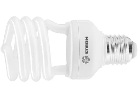 Лампа компактная люминесцентная полуспиральная 20W 2700K E27 8000ч Stern 90903 купить в Ижевске