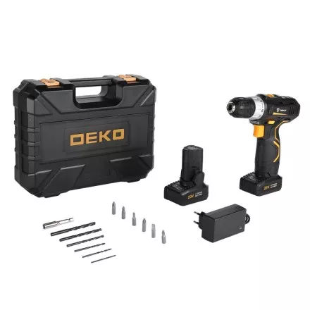 Дрель аккумуляторная в наборе DEKO GCD20DU3 SET5, 063-4145 купить в Ижевске