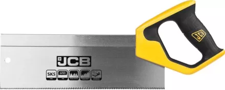 Пила JCB для стусла, полотно из стали SK5, 3-х гранные зубья, двухкомпонентная рукоятка, усиленный обушок, 300мм JSW001 купить в Ижевске