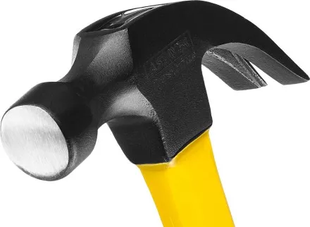 Молоток-гвоздодер &quot;Fiberglass&quot; с фиберглассовой рукояткой, 450 г, STAYER Professional 2026-450_z01 купить в Ижевске