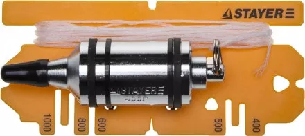 Отвес STAYER &quot;PROFI&quot; строительный со шнуром, с противоударными ободками, 400 г 06352-40 купить в Ижевске