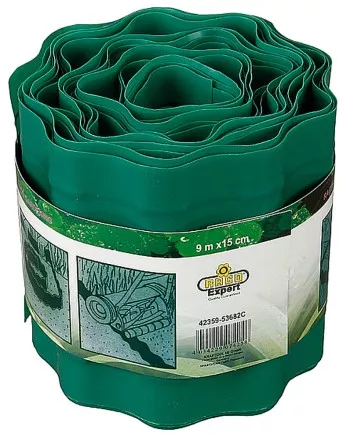 Лента бордюрная RACO, цвет зеленый, 15см х 9 м 42359-53682C купить в Ижевске