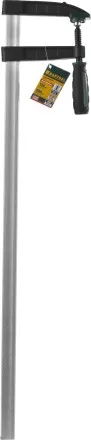 Струбцина, KRAFTOOL 32011-120-800, тип &quot;F&quot;, DIN 5117, двухкомпонентная ручка, 120х800мм 32011-120-800 купить в Ижевске