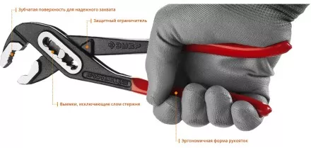 Клещи переставные серия МАСТЕР купить в Ижевске