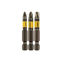 Набор бит комбинированный 3 шт., PZ1, PZ2, PZ3, 50 мм, сталь S2 Denzel 11677