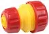 Муфта GRINDA переходная из ударопрочной пластмассы, шланг-шланг, 1/2&quot;-3/4&quot; 8-426345_z01 купить в Ижевске