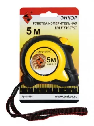 Рулетка 5м Наутилус Энкор 10166 купить в Ижевске