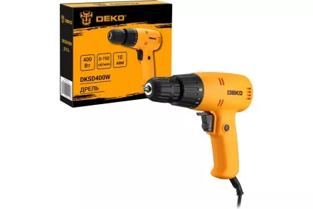 Дрель-шуруповерт сетевой DEKO DKSD400W, 063-4086 купить в Ижевске