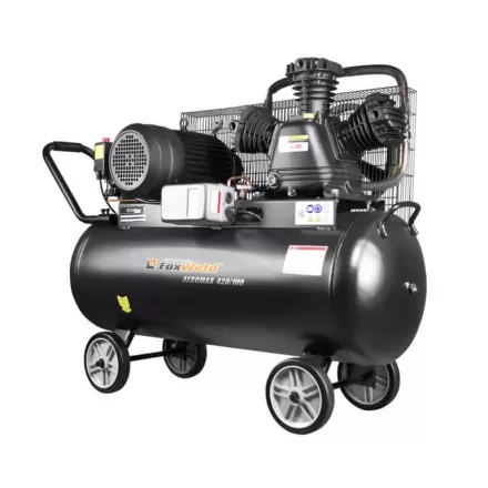 Компрессор масляный ременной AEROMAX 420/100 FoxWeld купить в Ижевске