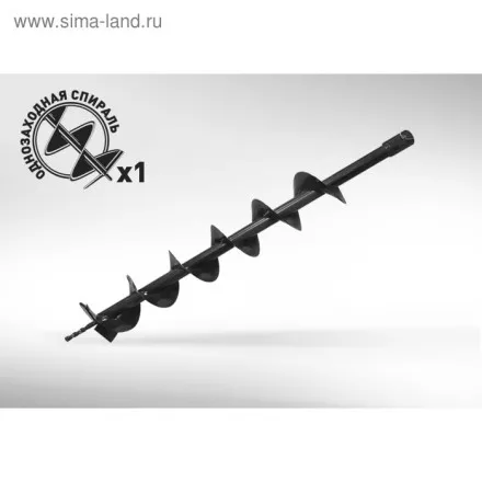 Шнек для грунта D 100 мм GDB-100 CARVER купить в Ижевске