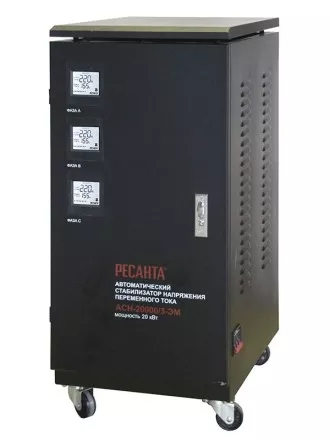 Стабилизатор трехфазный РЕСАНТА АСН-20000/3 купить в Ижевске