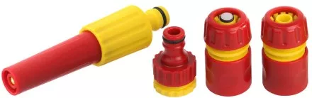 Набор GRINDA &quot;CLASSIC Quick-Connection System&quot; поливочный пластиковый: наконечник регулир,2 соединителя, адаптер внешний 8-427286_z01 купить в Ижевске