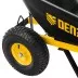 Тачка строительная Denzel 69000, усиленная, объем 140 л, 250 кг, двухколесная, колесо 15х6.00-6 купить в Ижевске