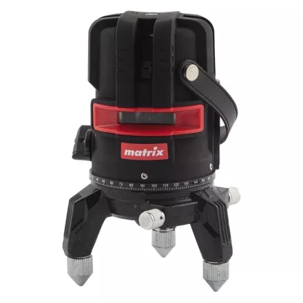 Лазерный уровень ML 05 Red, 20 м, 635 нм, резьба 5/8&quot; Matrix 35066 купить в Ижевске