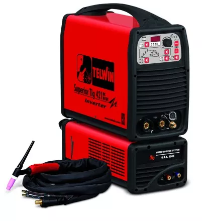 Сварочный аппарат Telwin SUPERIOR TIG 421 DC-HF/LIFT AQUA  TIG ACC  купить в Ижевске