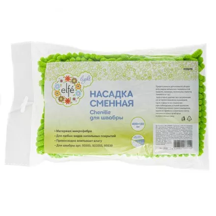 Сменная насадка Elfe &quot;Chenille&quot; 410х120 мм для швабры 93505, 935055, 93539 935075 купить в Ижевске