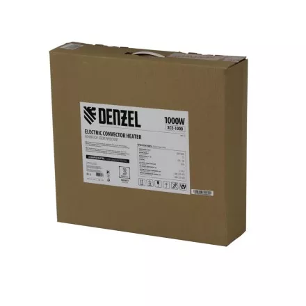 Конвектор электрический XCE-1000, 230 В, 1000 Вт, X-образный нагреватель Denzel 98115 купить в Ижевске