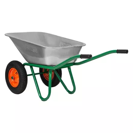 Тачка садово-строительная Palisad 689860, 2-х колесная, усиленная, грузоподъемность 320 кг, объем 100 л купить в Ижевске