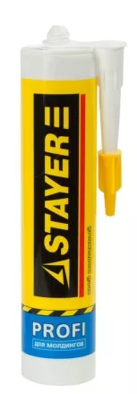 Клей монтажный STAYER Professional, для молдингов и панелей, 280мл 41327 купить в Ижевске