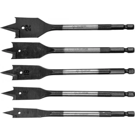 ЗУБР. Набор перьевых сверл по дереву, 5 шт: 12-16-18-20-25 мм 29505-H5 купить в Ижевске