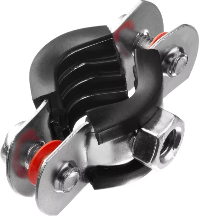 Хомут трубный с гайкой, оцинкованный, 3/8&quot;, 10шт, ЗУБР Мастер 37850-15-19 37850-15-19 купить в Ижевске