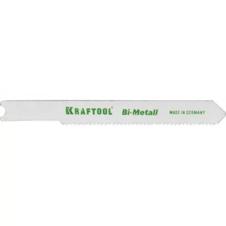 Полотна KRAFTOOL, U118AF, для эл/лобзика, Bi-Metall, по металлу (1,5-2мм), US-хвост., шаг 1,2мм, 55мм, 2шт 159655-1,2 купить в Ижевске
