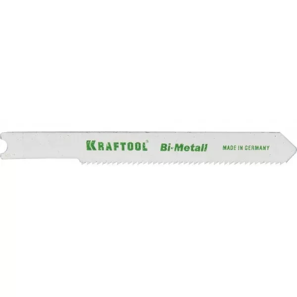 Полотна KRAFTOOL, U118AF, для эл/лобзика, Bi-Metall, по металлу (1,5-2мм), US-хвост., шаг 1,2мм, 55мм, 2шт 159655-1,2 купить в Ижевске