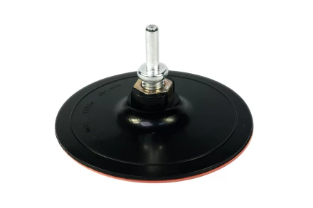 Тарелка опорная Ф125 мм М14 для УШМ липучая основа жесткая + адаптер Энкор 51542 купить в Ижевске