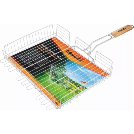 Решетка-гриль 300х400х65 мм объемная хромированная SPARTA 69561 купить в Ижевске