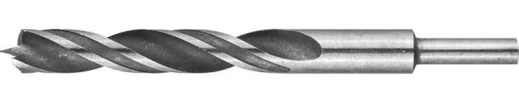 Сверло по дереву, двухленточное, спиральное, KRAFTOOL 29400-150-12, d=12x150мм 29400-150-12 купить в Ижевске