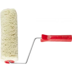 Валик ЗУБР "МАСТЕР" СИНТЕКС малярный в сборе, полиакрил, бюгель 6мм, 40х240мм 03505-24_z01