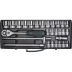 Набор торцовых головок KRAFTOOL &quot;INDUSTRIE QUALITAT&quot; (1/2&quot;) универсальный, Cr-V, металлический кейс, 28 предметов 27892-H28_z01 купить в Ижевске