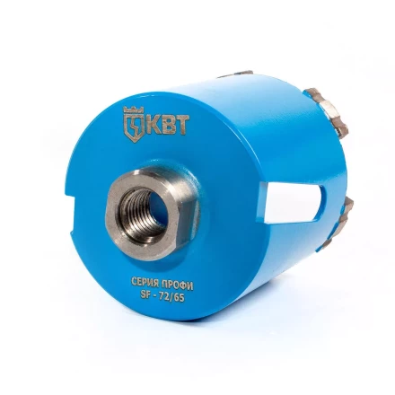 Сверло алмазное КВТ SF-D70 M16 для подрозетников (85565) купить в Ижевске