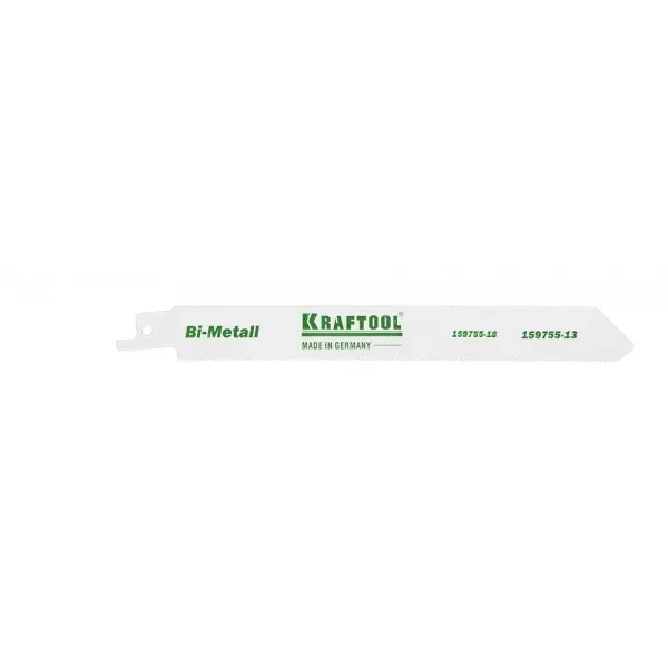 Полотно KRAFTOOL "INDUSTRIE QUALITAT", S922EF, для эл/ножовки, Bi-Metall, по металлу, шаг 1,4мм, 130мм 159755-13 купить в Ижевске