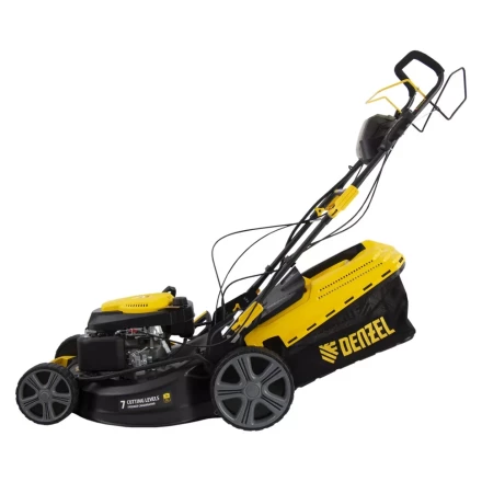 Газонокосилка бензиновая GLD-520SP-VE, 196 см3, ширина 52 см, привод, вариатор, электрический старт, 60 л Denzel 58806 купить в Ижевске