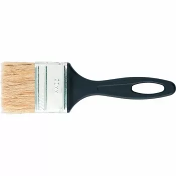 Кисть флейцевая &quot;Стандарт&quot;, 50*6, натуральная щетина, пластиковая ручка ручка, СИБРТЕХ 82504 купить в Ижевске