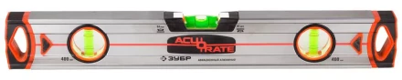 Уровень ЗУБР &quot;ACURATE 5&quot; магнитн коробчатый усилен, фрезерованный, особопрочный профиль из авиационного алюминия, 40см 34595-040-M купить в Ижевске