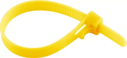 Хомуты универсальные многоразового использования пластиковые 300 х 7,2мм 50 шт  СИБРТЕХ 45583 купить в Ижевске