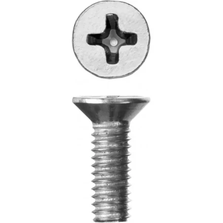 Винт ЗУБР "МАСТЕР" DIN 965, класс прочности 4.8, оцинкованный, M4x12мм, 5кг 303110-04-012 купить в Ижевске
