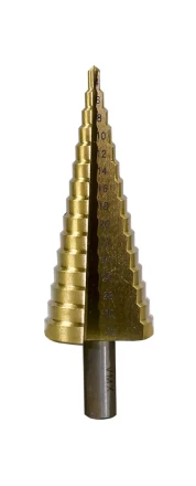 Сверло для металла ступенчатое 4-32мм 15 ступ шаг 2 ход 5 VMX 511632 купить в Ижевске