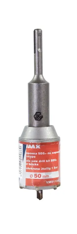 Коронка SDS+ ф50 мм по кирпичу в сборе VMX 511043 купить в Ижевске