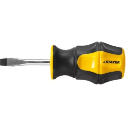 Отвертка STAYER &quot;MASTER&quot; &quot;HERCULES&quot;, Сr-V, противоскользящая рукоятка, SL5,0x38мм 25051-38-5.0_z01 купить в Ижевске