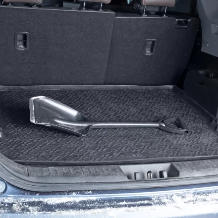 Лопата для уборки снега Сибртех, полипропилен, 210х260х700 мм, Россия, 61679 купить в Ижевске