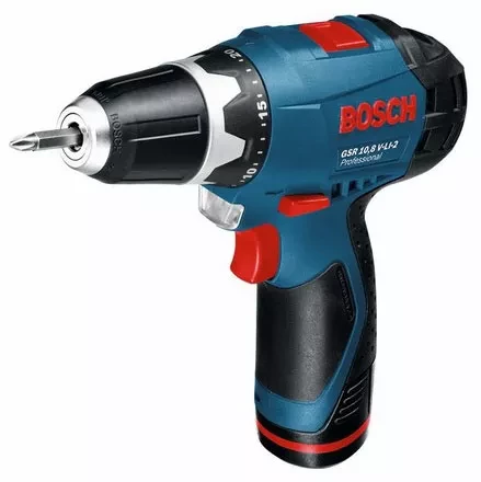 Дрель-шуруповерт аккумуляторная BOSCH GSR 10,8-2-LI (0.601.868.109) в кейсе купить в Ижевске