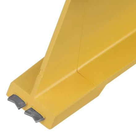 Упор противооткатный для грузового транспорта Stels, ЖЕЛТЫЙ, 35 т, 438х200х205 мм, 56777 купить в Ижевске