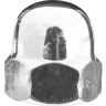 Гайка ЗУБР "МАСТЕР" колпачковая DIN 1587, оцинкованная,  M10, 5кг 303680-10 купить в Ижевске