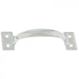 Ручка-скоба РС-120 цельнотянутая цинк 5штук  Металлист Россия 91594