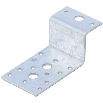 Крепежный уголок Z-образный, KUZ 45х90х65 мм, цинк  СИБРТЕХ Россия 46537 купить в Ижевске