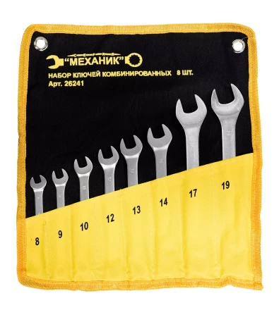 Набор ключей комбинированных 8 шт. чехол Энкор 26241 купить в Ижевске