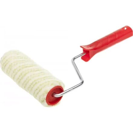 Валик ЗУБР &quot;ЭКСПЕРТ&quot; &quot;ПОЛИМАКС&quot;, полиамид, стойкий к растворителям, к истиранию, ручка 8мм, d=48/180мм 03524-18 купить в Ижевске